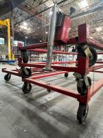 (4) Heavy-Duty Industrial Window Moving Cart - 6