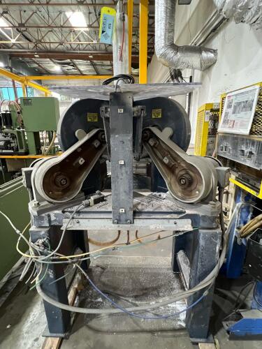 Sampson Double Miter Saw &ndash; Dual Opposed Heads, Belt-Drive