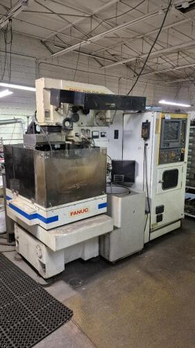 Fanuc W-1 Wire EDM With Fanuc CNC Control, Chiller and Dielectric System