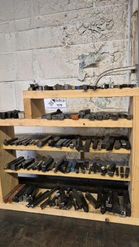 Lot of Assorted Machinist Lathe Tools and Inserts