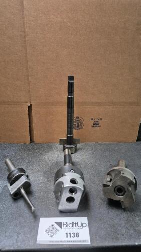 Adjustable Boring Heads With Shanks And Boring Bars