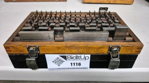 Steel Gauge Block Set In Wood Case