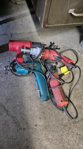 Lot of Assorted Power Tools