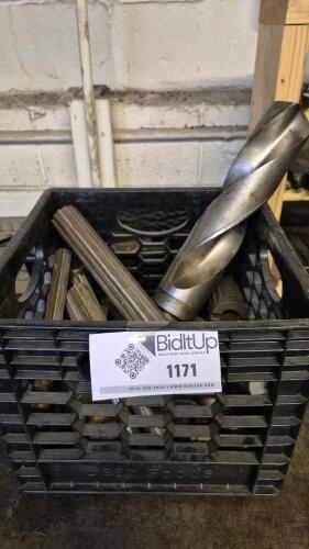 Large Taper Shank Reamers And Drill Assortment