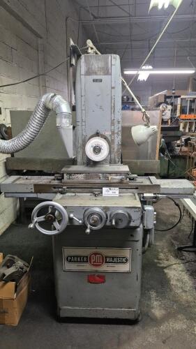 Parker Majestic Manual Surface Grinder With 6" X 18" Permanent Magnetic Chuck
