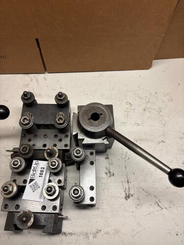 Aloris Quick Change Tool Post Set