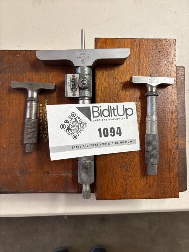 Depth Gauge Micrometer Set