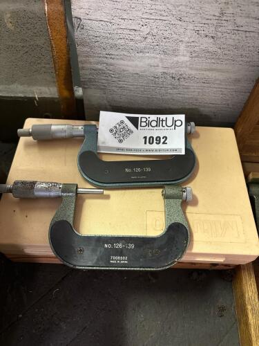 Lot of Outside Micrometers