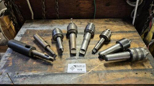 Assorted Drill Chucks, Morse Taper Arbors And Adapters