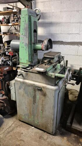 Manual Hand Feed Surface Grinder Equipped With Magna Lock Hr 612 Electromagnetic Chuck