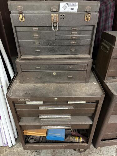 Kennedy Machinist Tool Chest and Rolling Base