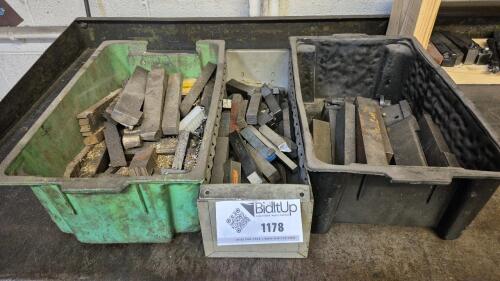 Assorted Lathe Tool Bits, Hss And Carbide, Parallels And Setup Blocks