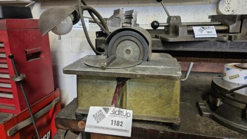 Leonard Model 430 Grind Lap Bench Top Tool Grinder Lapping Machine