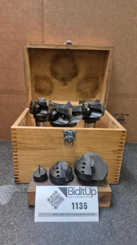 Indexable Face Mills With Fly Cutters Lot
