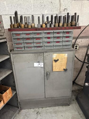 Thread Gauging Cabinet With Go/No-Go Plug Gages
