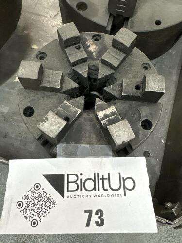 Six Jaw Lathe Chuck With Two Piece Jaws