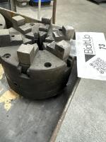 Six Jaw Lathe Chuck With Two Piece Jaws - 2