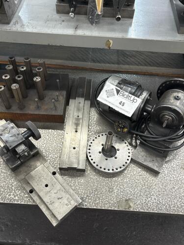 Harig Lectric Centers Cylindrical Grinding Fixture Motorized Grinding Centers