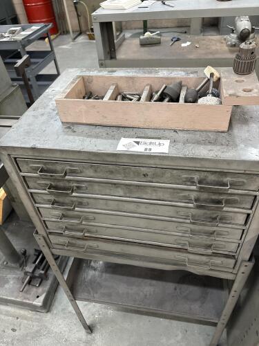 Drill Index Cabinet With Assorted HSS Twist Drills