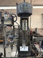 Bridgeport Vertical Head Custom Dual-Spindle Drilling/Tapping Fixture with Linear Slide and Coolant Pan - 3