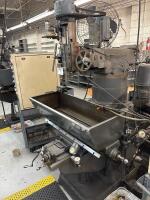 Bridgeport Vertical Head Custom Dual-Spindle Drilling/Tapping Fixture with Linear Slide and Coolant Pan - 4