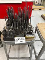 5/16-18 T-Slot Clamping Kit &mdash; Studs, Step Blocks, T-Nuts & Flange Nuts