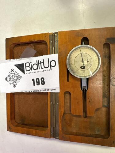 Precision Dial Indicator In Wooden Case