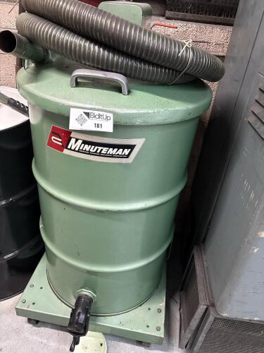 Minuteman Industrial Wet/Dry Drum Vacuum