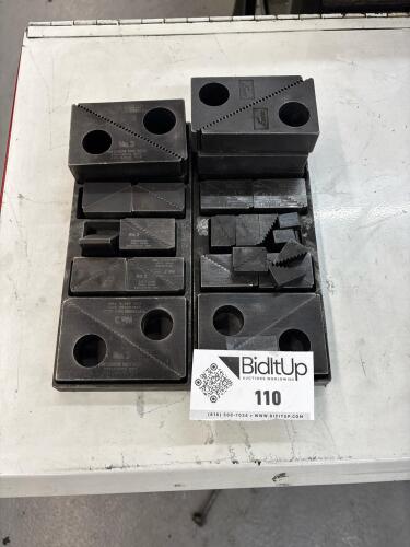 Serrated Step Blocks And Wedge Clamp Set