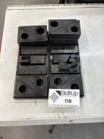 Serrated Step Blocks And Wedge Clamp Set