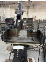 Bridgeport Series I J-Head Vertical Mill, Anilam MiniWizard DRO, Power Feed and Coolant System