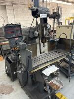 Bridgeport Series I J-Head Vertical Mill, Anilam MiniWizard DRO, Power Feed and Coolant System - 3