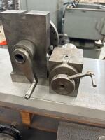 Manual Indexing Fixture With Perforated Faceplate And Tailstock On Base - 3