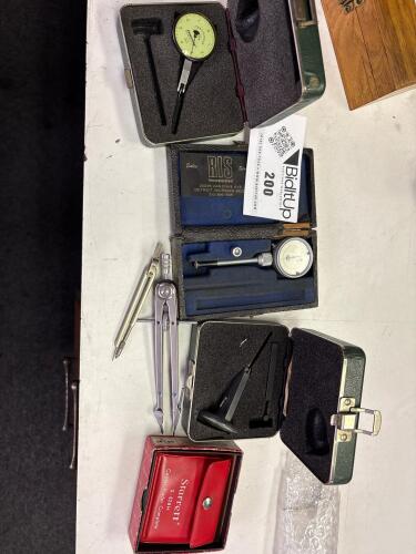 Lot Of Dial Test Indicators & Layout Tools