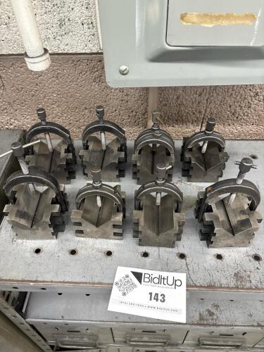 Precision V-Block Clamping Fixtures
