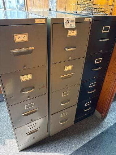 4-Drawer Metal Filing Cabinets