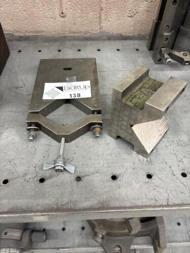 V-Block Fixtures With Clamp