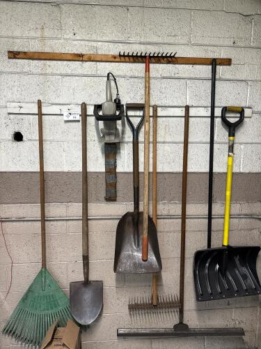 Assorted Long Handled Tools
