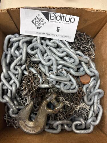 Assorted Chains And Hooks