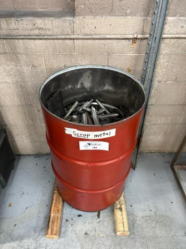 Drum Of Assorted Milling Cutters And Tooling