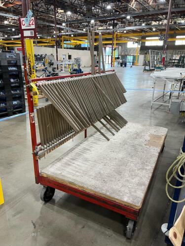 Industrial rolling rack
