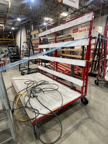 Industrial rolling rack