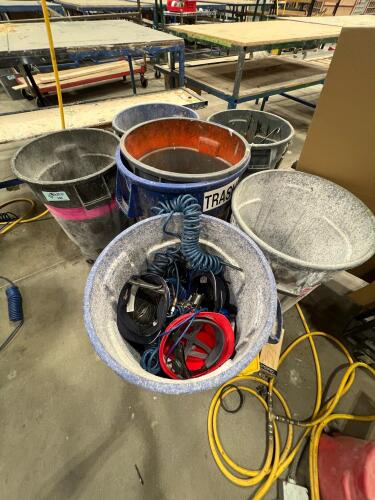 7 industrial trash filled with valuables