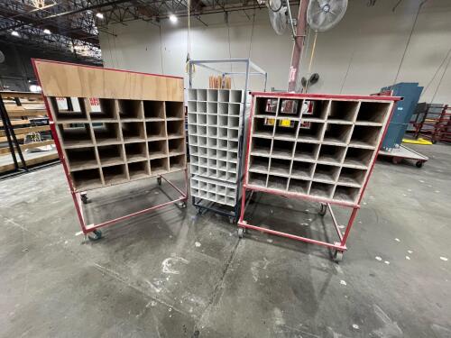 4 industrial Rolling cart