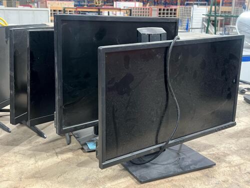 Lot of (5) various computer moniters