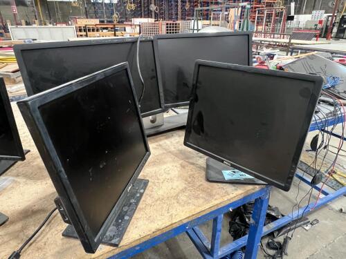 Various computer monitors