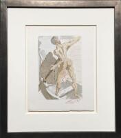 Charon &ndash; Canto 3 &ndash; Inferno by Salvador Dali