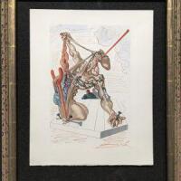 Mohammed &ndash; Canto 29 &ndash; Inferno &ndash; by Salvador Dali