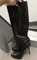 Gianmarco Lorenzi Women Premium Piton Leathers Boot Heels - 3
