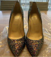 CHRISTIAN LOUBOUTIN Glitter Milkyway Pigalle Follies 100 - 3